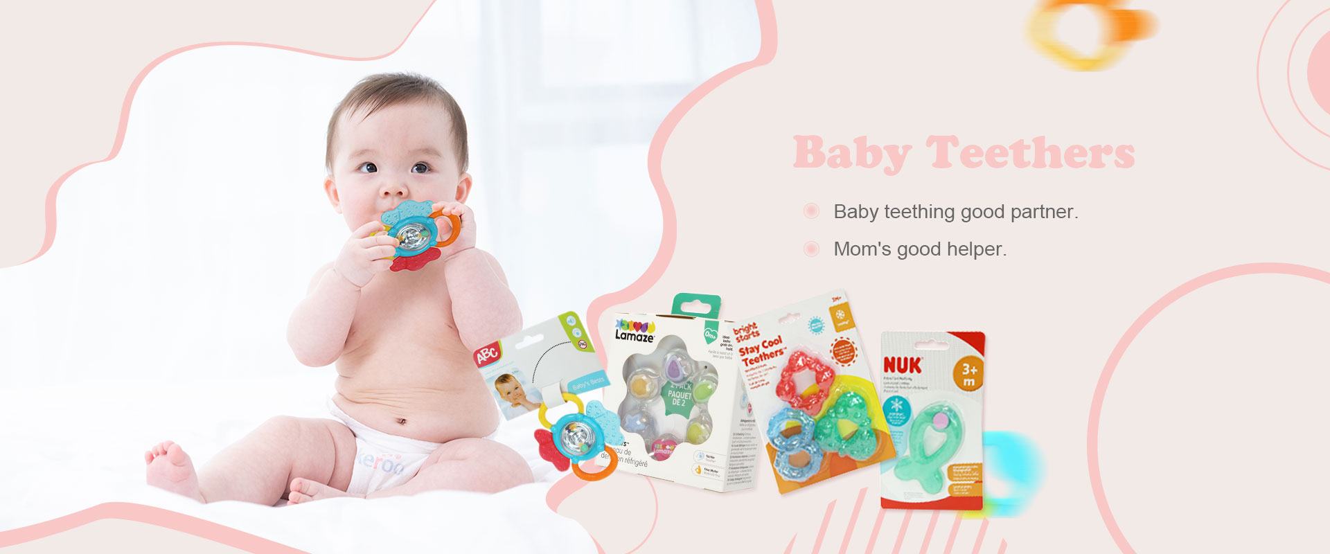 Nhà sản xuất dụng cụ mọc răng cho bé